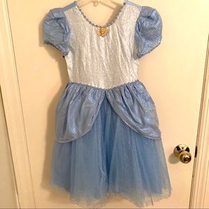 Vintage Walt Disney World Kids Cinderella Dress/Costume Size 6/6X